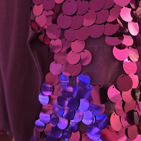 New Sioni Milano Sequin Sleeve Sweater. - Picture 11 of 11